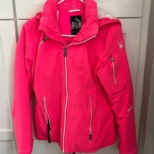Women’s spyder jacket in mint condition size 10